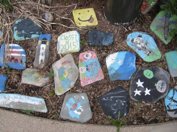 Wantage library hosts rock painting