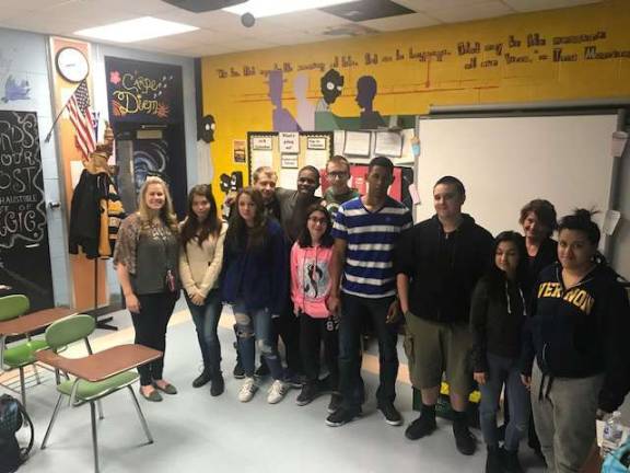 VTHS students celebrate poetry