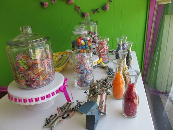 Newton candy store is a cornucopia of colors and confections Candy galore.