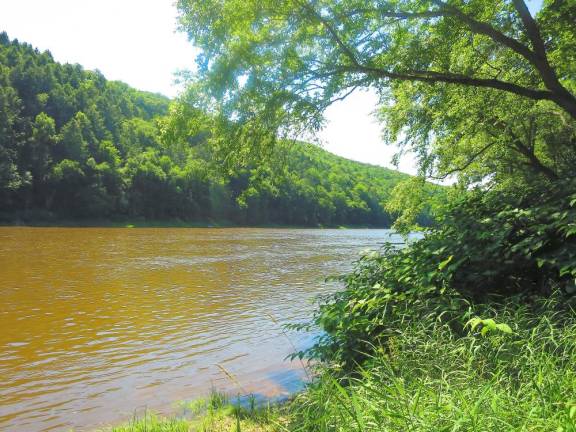 Federal budget includes $10 million for Delaware River conservation The Delaware River (Photo by Pamela Chergotis)