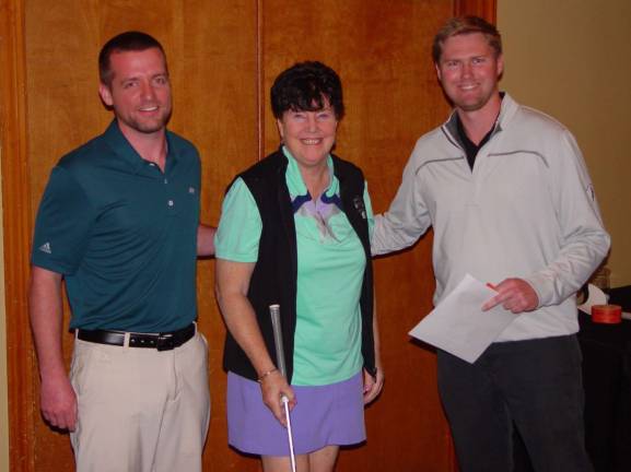 Crystal Cup season opens Women’s Closest to Pin Winner - Buffy Whiting