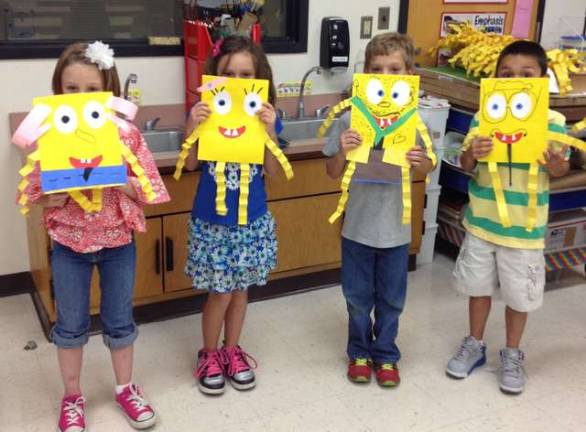 Cedar Mountain students learn scissor safety Cedar Mountain students learn scissor safety