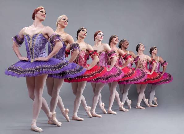 Credit Sascha Vaughn Les Ballets Trockadero de Monte Carlo.