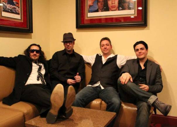 The Great Fraud band members, from left: Taso Zahariadis, Reese Karlan, Tony Marchesani, Joe Marrero.