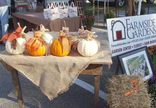 Farmside Gardens offered fall favorites, apples and pumpkins