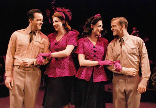 In the Mood takes the audience back to the 1940s Photo provided In the Mood: A 1940s Musical Review.