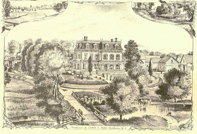 Sussex County History Today: Hurd Mine <b>The Hurd Mansion. (Photo courtesy of Bill Truran) </b>