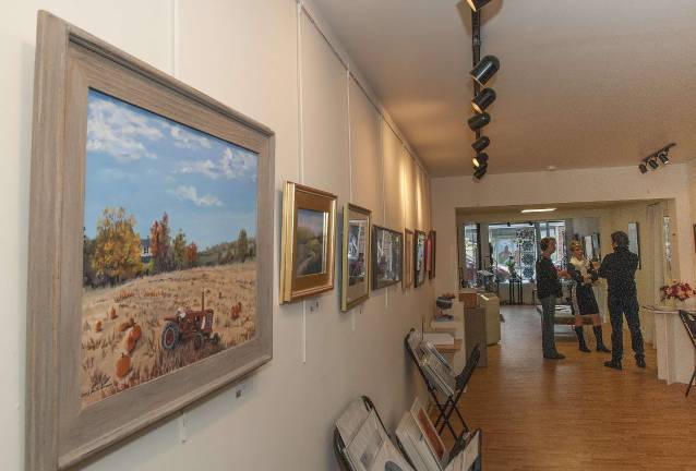 Local artists celebrate creative freedom Art show at the Art Exhibit reception at the Sussex County Arts and Heritage Council office in Newton.