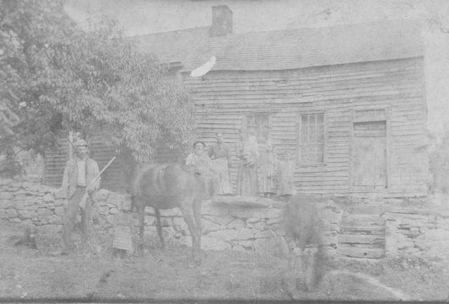 Peter Lott with his rifle and family. (Photos provided)