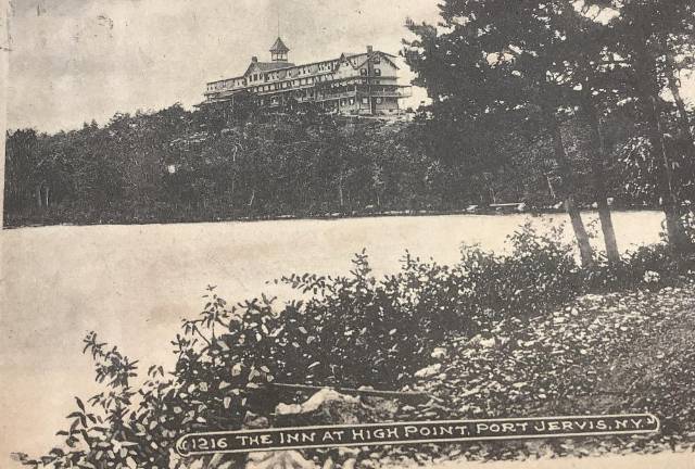 The old High Point Inn, which was later remodeled into Kuser Mansion. (Photo provided)