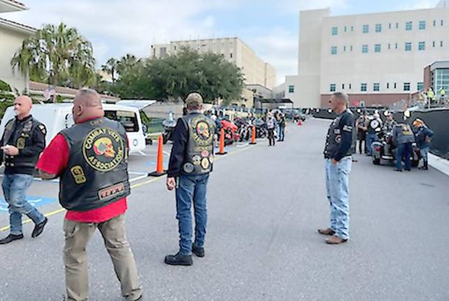 At the start of the journey in Sarasota, Florida (Photo provided)