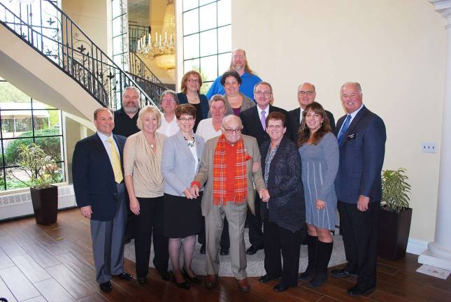 Celebrating 30 Years Front Row: David P. Romano (Vice President &amp; CFO); Lisa Laureys (Hackettstown); Cathie Miller (Succasunna); Dominick V. Romano (President &amp; CEO); Pamela Iberer (Newton); Suzanne DesRochers (Newton); Hank Ramberger (General Manager). 2nd Row: John Trimmer (Hackettstown); Robert Burek (East Stroudsburg, PA); Gale Swarts (Stanhope); Daniel LeClech (Monroe, NY); Dominick J. Romano (Vice President &amp; COO). 3rd Row: Maria McCluskey (Phillipsburg); Michelle Bator (Hackettstown). Back Row: Walter Shaw (Swartswood)