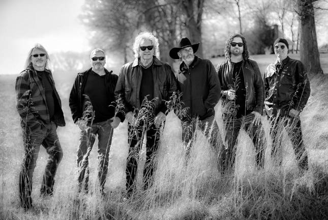 Musicians playing rock, folk, soul Southern rock legends the Outlaws are headlining at the Newton Theatre on Saturday night. (Photo by John Gellman)