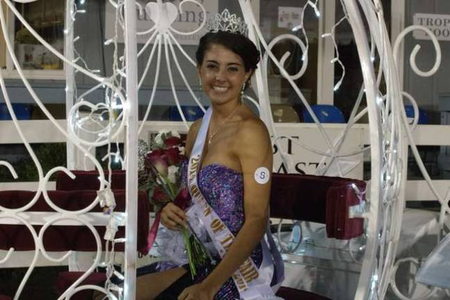 The 2014 Queen of the Fair Pageant took place on Saturday August 2, 2014. Miss Frankford, Annelise Michelle Malgieri was crowned queen of the fair at the New Jersey State Fair in Augusta, New Jersey.