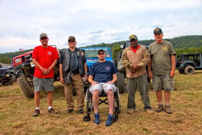 From left: Stu Feldman, West Milford Elks Veterans Committee chairperson; Angelo Scalo, US Navy Veteran; Kevin Karpiak, US Air Force Veteran; Douglas Shephard, US Army Veteran; and Bruce Corbett, US Navy Veteran