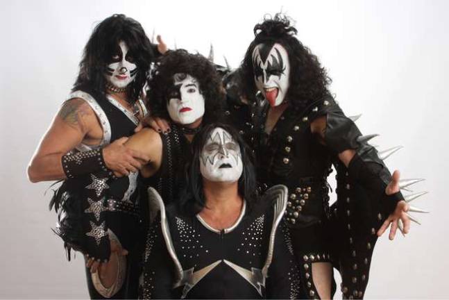 Photo provided Kiss comes alive at the Performing Arts Center with two Kiss-inspired performances from Alive! &#xfe;&#xc4;&#xf4;75 on Nov. 7 and 8.