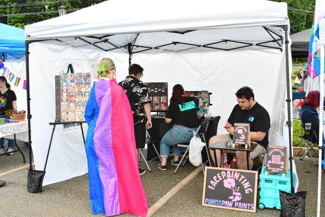 Sussex County Pride celebration grows The Sussex County Pride celebration included activities such as face painting.