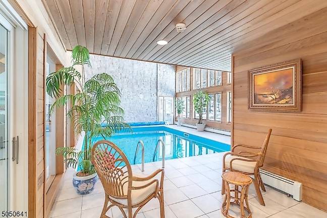 Indoor pool and mountain views will have you wanting to stay home Indoor pool and mountain views will have you wanting to stay home