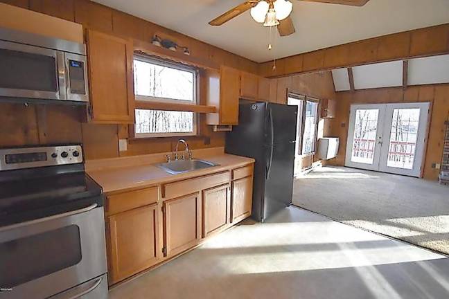 Saltbox with lake access and land Saltbox with lake access and land