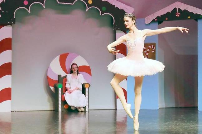 Kit Tamaki as the Sugar Plum Fairy in the New Jersey Ballet’s Nutcracker (Photo provided)