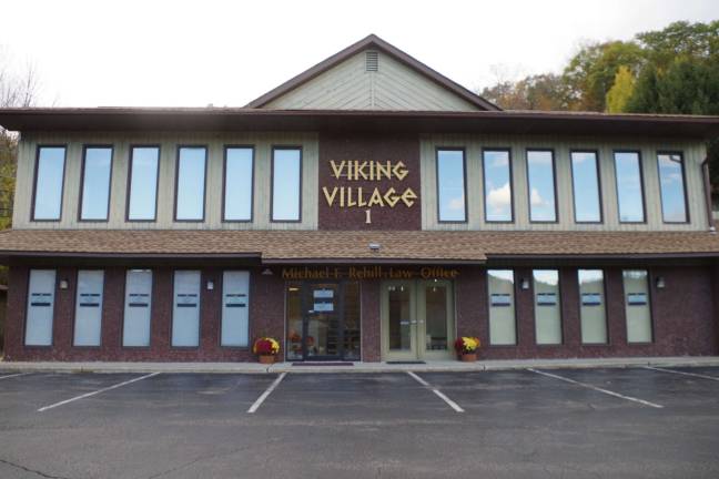 Readers who identified themselves as Charlie Man Dalrymple, Pam Perler and Joann Huff knew last week's photo was of The Viking Village Building 1, located on State Route 94 in McAfee.