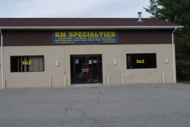 People who identified themselves as Pam Perler, Susan McLaughlin, Charlie Man Dalrymple, Brendan and Margery Talbot, and Aaron Crawley knew last week's photo was of KM Specialties, located at the far western end of Vernon Crossing Road near its intersection with Route 517.