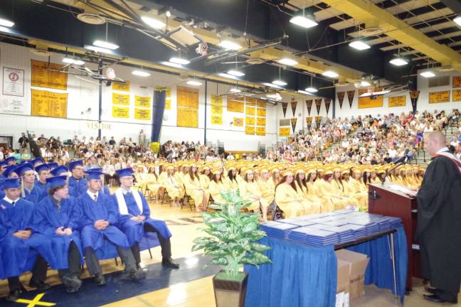 The Vernon Township High School Class of 2014 Commencement Exercises took place on Wednesday, June 25, 2014. The school is located in Glenwood, Sussex County New Jersey.