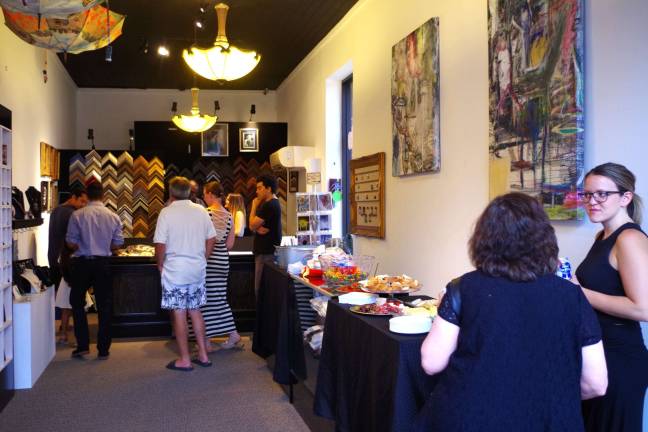 Plenty of food and beverage offerings were available at the opening.