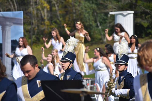 Viking Marching Band competes