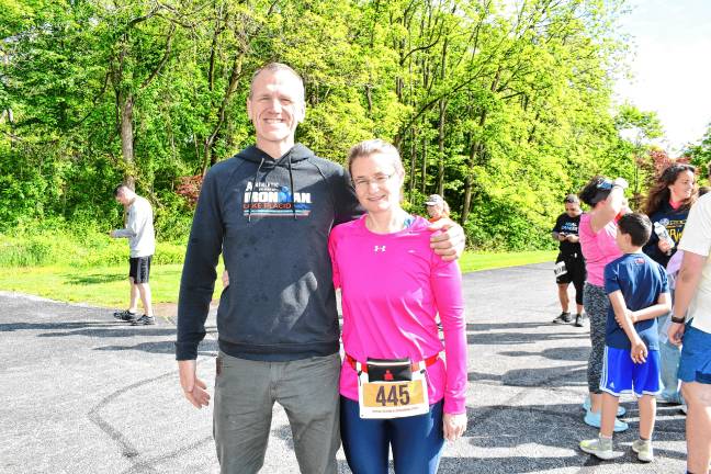 Photos: Vernon Spring 5K <b>John Zimmerman and Elizabeth Oshea of Vernon.</b>