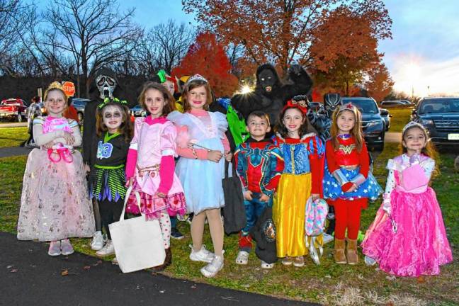 Photos: Trunk or Trail in Vernon <b>Children in a wide variety of costumes at the Trunk or Trail.</b>