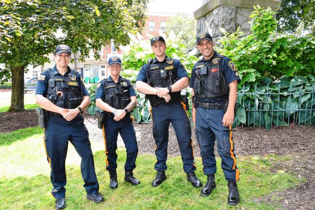 Juneteenth: Celebrating freedom and unity Sussex County Sheriff’s officers. (Photo by Maria Kovic)
