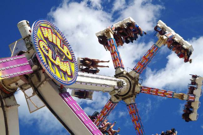 Her favorite thing at the fair, Alyssa Reeber, 11, of Parsippany told the Inquiring Photographer that she highly recommends &quot;The Wild Claw ride.&quot; It was only one of dozens of rides at the fair.