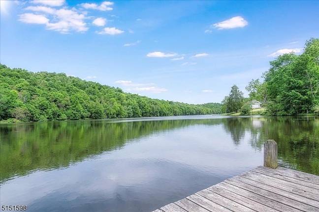 Private splendor in intimate lake community 63 Beaver Run Road