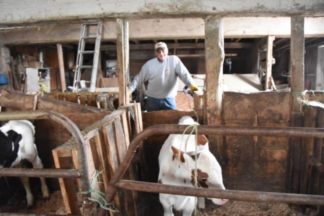 Peter Southway, a former banker, says, I'm a farmer that knows how to do math. He bought a pasteurizing system and started bottling his own milk in 2018.