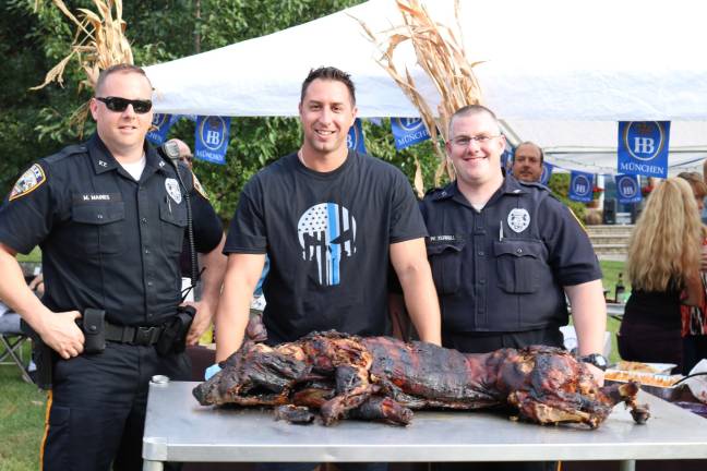 glenwood oktoberfest Vernon Police Officers Maines, Kuzicki, and Terrill all attend the annual Oktoberfest celebration.