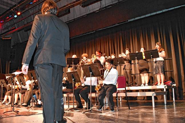 Sussex. High Point Jazz Festival <b>HJ2 </b>The Lenape Valley Regional High School Jazz Band performs during the High Point Jazz Festival.