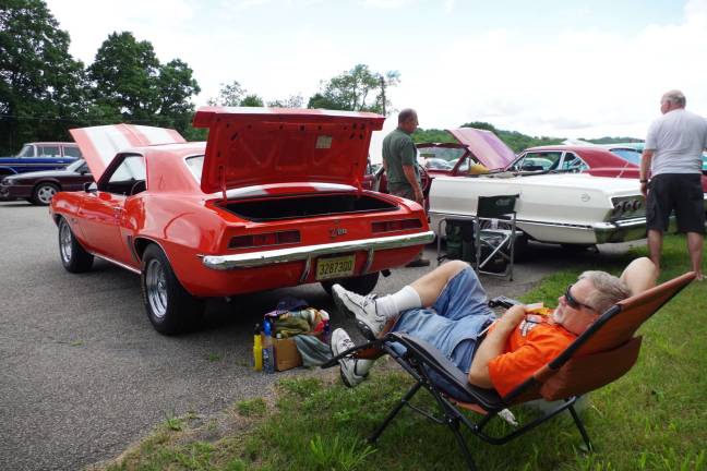 This 1969 Chevrolet Camaro is owned by Walter Sevensky who also owns Hackettstown Guns &amp; Ammo.