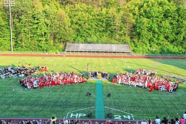 High Point Regional High School Class of 2024 The commencement ceremony for the High Point Regional High School Class of 2024. (Photo provided)
