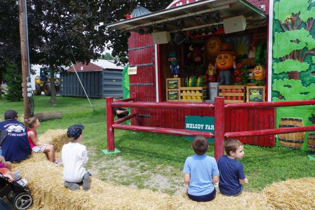 The dancing and singing &quot;Melody Farm Follies&quot; was a favorite of the younger fairgoers who ventured down to area of the produce displays and competitions.