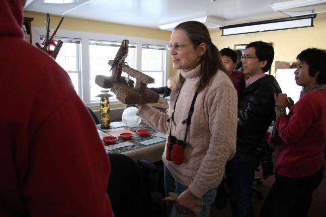 Wallkill Valley refuge holds bird count Giselle Smisko answers questions about bird care and feeding in winter.