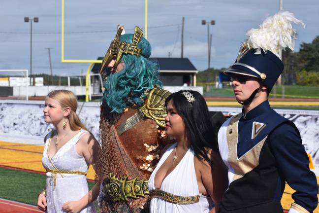 Viking Marching Band competes