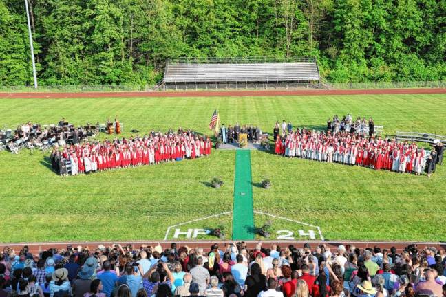 High Point Regional High School Class of 2024 The commencement ceremony for the High Point Regional High School Class of 2024. (Photo provided)