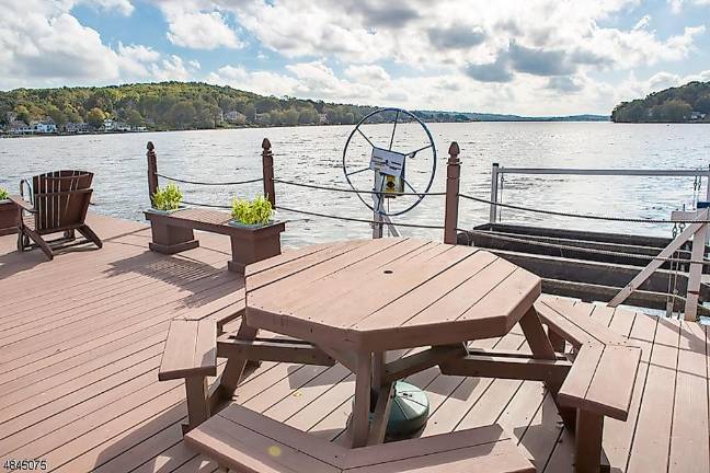 Lake Hopatcong home is set on 100 feet of shoreline Lake Hopatcong home is set on 100 feet of shoreline