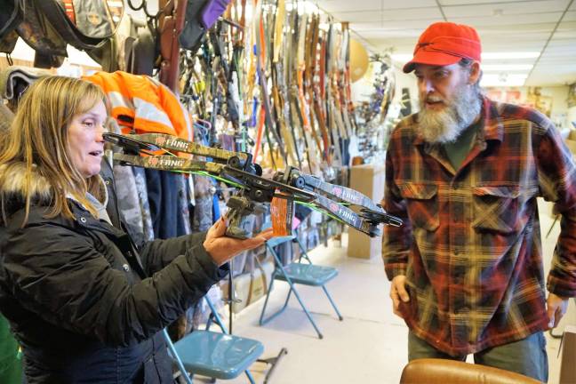 Hunters fighting back against bear protesters Dee just receives an early Christmas present from Mike.