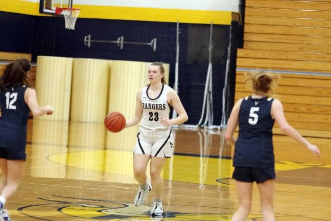 Wallkill Valley's Jackie Schels scored 25 points.