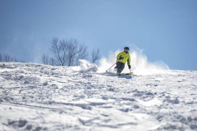 Mountain Creek Resort in Vernon is the largest ski area in the region. (File photo by Tommy Lu courtesy of Mountain Creek)