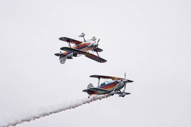 New Jersey Airshow returns Sept. 20-21 The NextGen Eagles perform in classic biplanes June 15 at Greenwood Lake Airport in West Milford. The team was making its New Jersey Airshow debut. (File photos by TJ Nolan)
