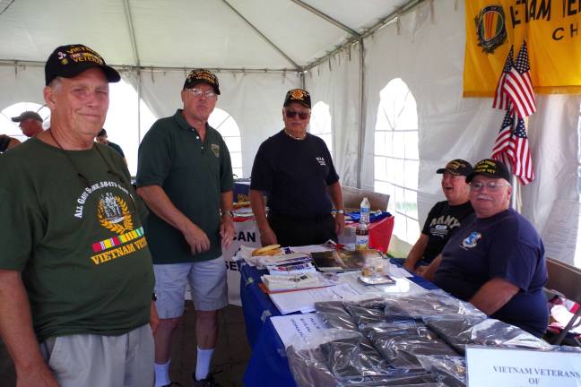Seniors themselves, members of the Vietnam Veterans of America manned the new Veterans&#xfe;&#xc4;&#xf4; Information Center located immediately to the right of the south entrance of the Ernest M. Kosa County Building.