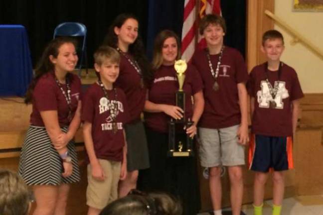 Hardyston wins Academic Bowl Newton-Halsted A Team